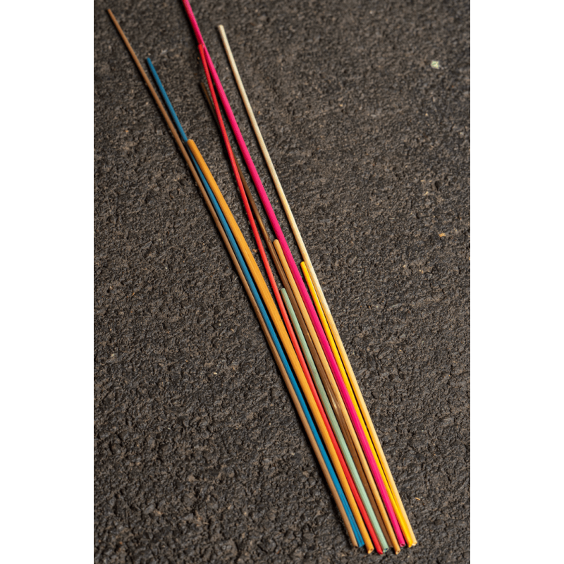 Echantillon paille de seigle couleur