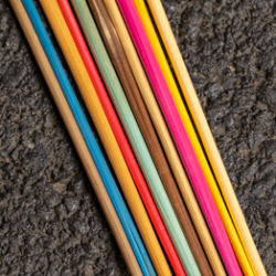 Echantillon paille de seigle couleur