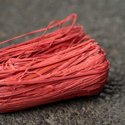 Raphia couleur Bordeaux