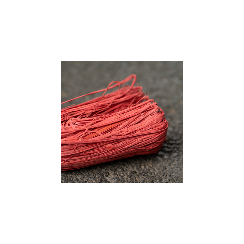 Raphia couleur Bordeaux