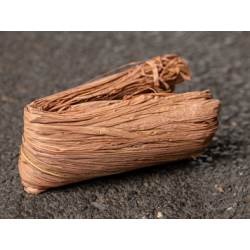 Brown raffia