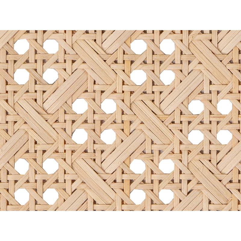 1/2 Mesh Cane Webbing Crossed Natural