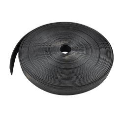 Rubber strap reinforced with nylon wire 