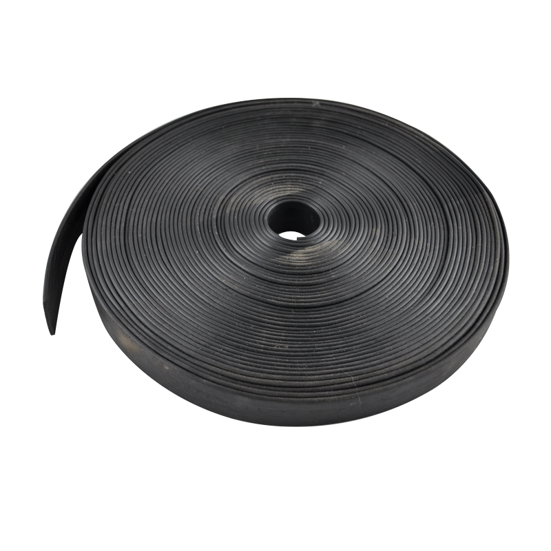 Rubber strap reinforced with nylon wire 