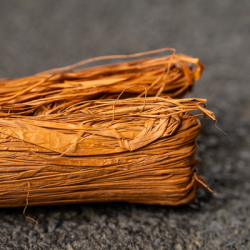 Raphia couleur Caramel