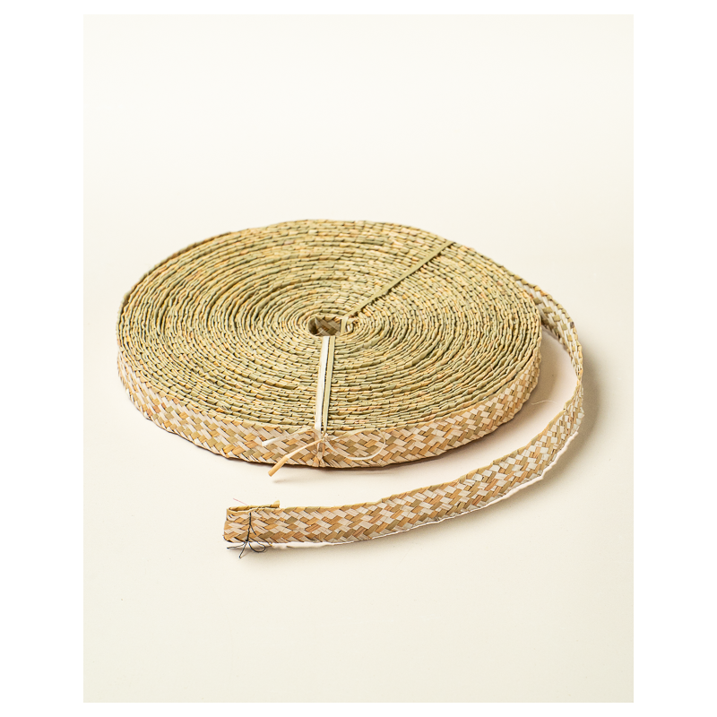 Tresse plate penjy pour chapeaux : largeur 10mm et longueur 25m