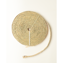 Tresse plate penjy pour chapeaux : largeur 10mm et longueur 25m