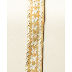 Tresse plate penjy pour chapeaux : largeur 10mm et longueur 25m