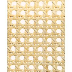 Cannage Français Rotin 1/2 Maille Weller Naturel