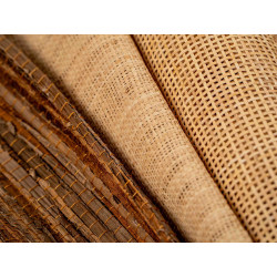 Square Mesh Open  Rattan cane Webbing 2x2.2mm Natural 