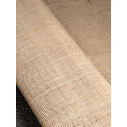 Plain Natural raffia weaving for home décoration in linen color